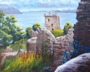 2009 11 07 #8 Urquhart Castle for Colin 16 x 20s