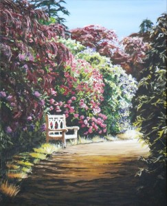 2011 06 20 Sheffield Park Garden Bench 16x20s